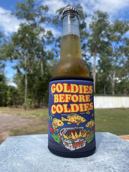 "Goldies Before Coldies" Stubby Holder - Image 3