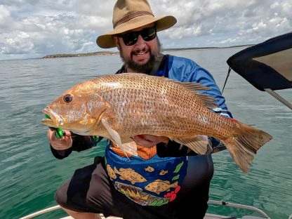 "Goldies Before Coldies" Fishing Shirt - Image 11