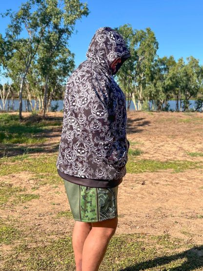 "Mud Crab Fever" Hoodie (Black) - Image 3