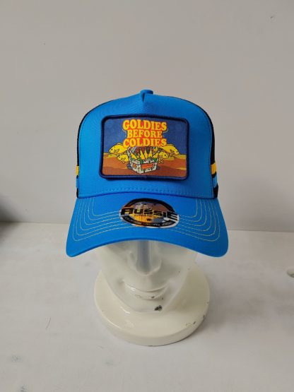 "Goldies Before Coldies" Trucker Cap - Image 3