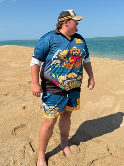 "Goldies Before Coldies" Footy Shorts - Image 2